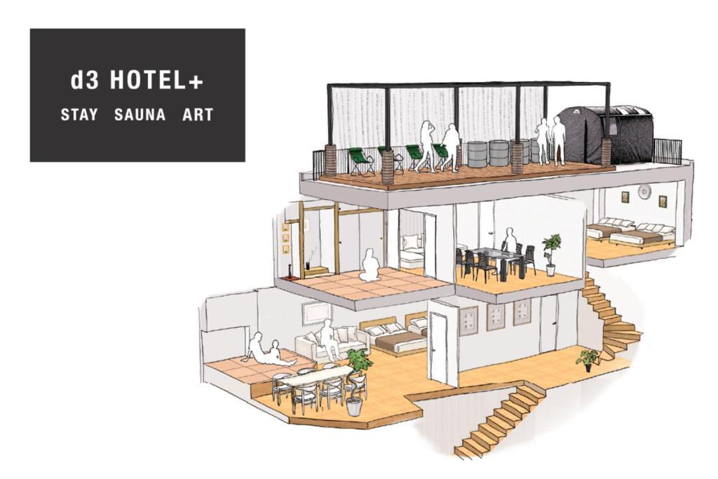 אוסקה D3 Hotel Gallery2 מראה חיצוני תמונה